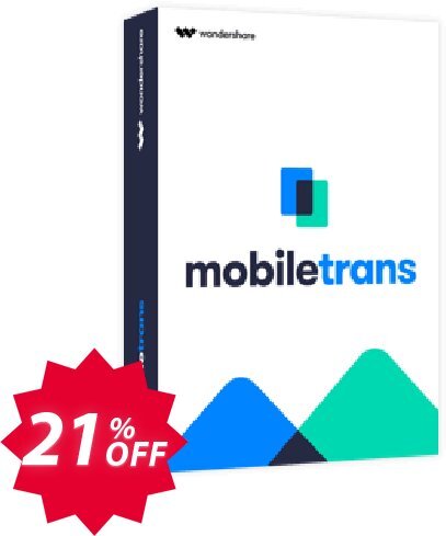 Wondershare MobileTrans for MAC, Lifetime Plan  Coupon code 21% discount 