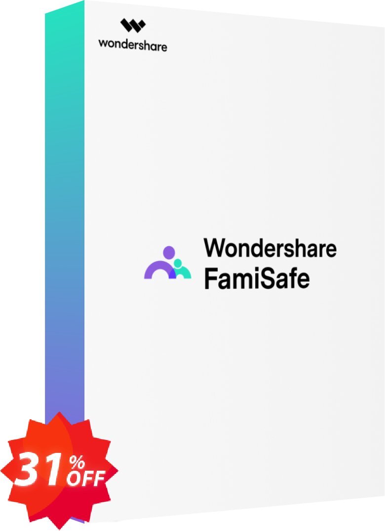 Wondershare FamiSafe, Annual Plan  Coupon code 31% discount 