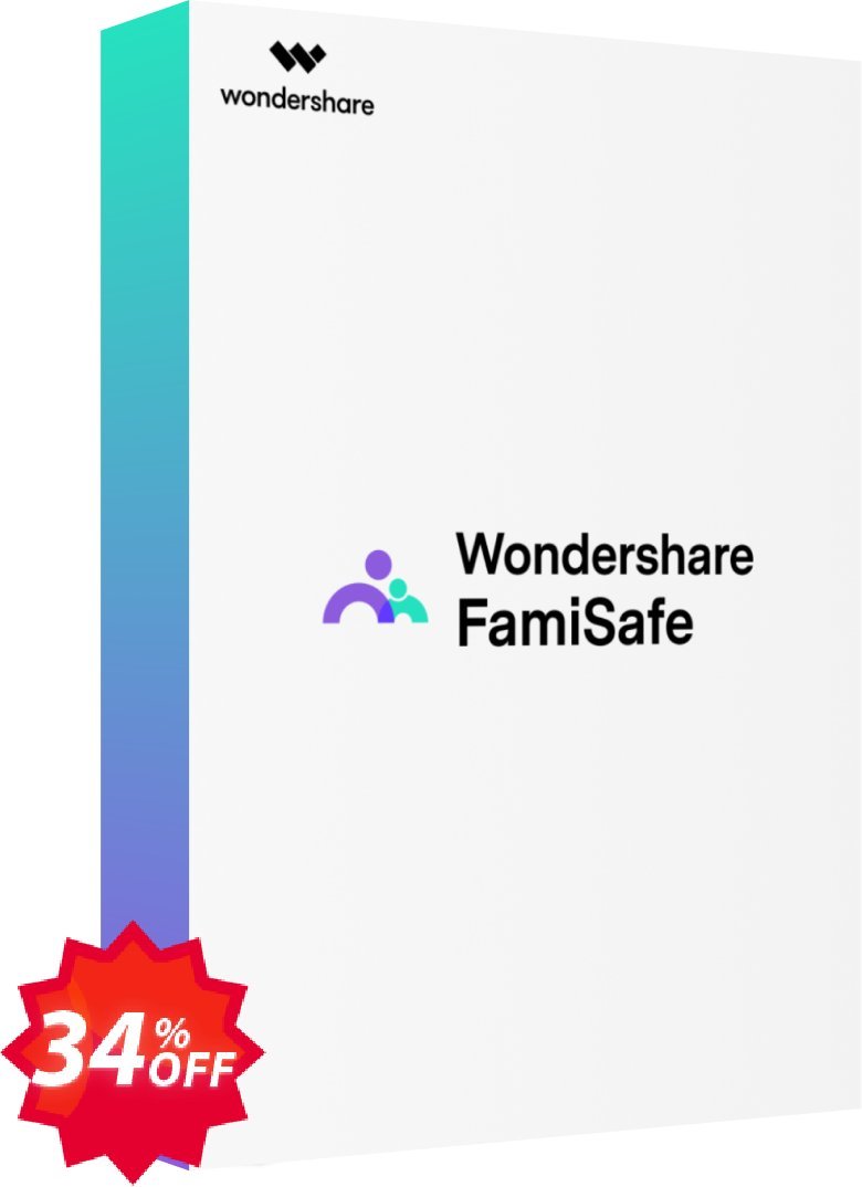 Wondershare FamiSafe, Quarterly Plan  Coupon code 34% discount 