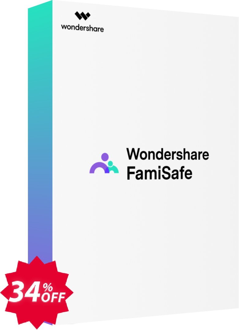 Wondershare FamiSafe, Quarterly Plan  Coupon code 34% discount 