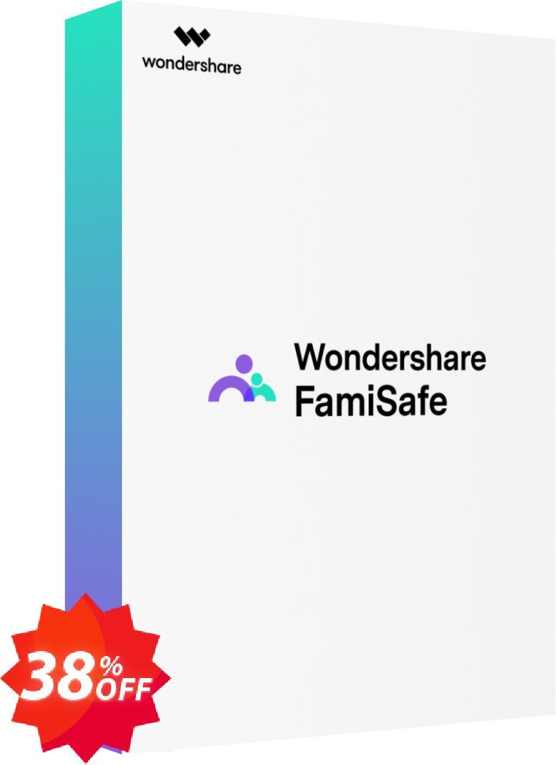 Wondershare FamiSafe, Monthly Plan  Coupon code 38% discount 