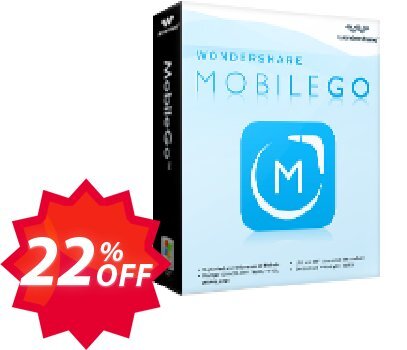 Wondershare MobileGo, MAC version  Coupon code 22% discount 