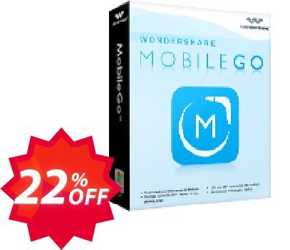 Wondershare MobileGo Coupon code 22% discount 