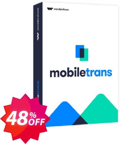 Wondershare MobileTrans Coupon code 48% discount 