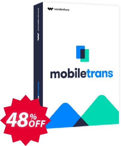 Wondershare MobileTrans, Full Features  Coupon code 48% discount 