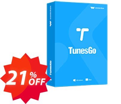 Wondershare TunesGo For iOS & Android Coupon code 21% discount 