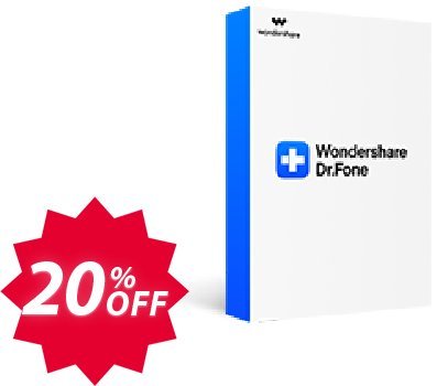 Wondershare Data Recovery Bootable Media Coupon code 20% discount 