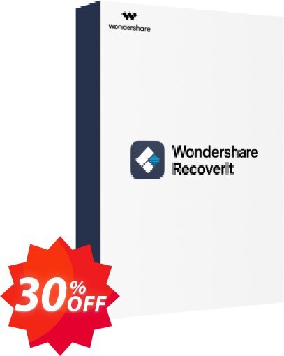 Wondershare Recoverit Coupon code 30% discount 