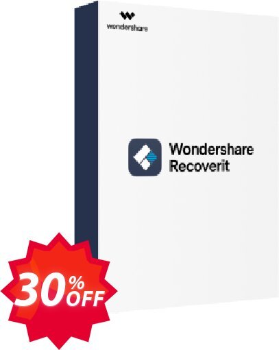 Wondershare Recoverit STANDARD Coupon code 30% discount 