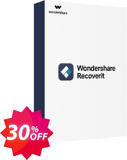 Wondershare Recoverit ESSENTIAL Coupon code 30% discount 