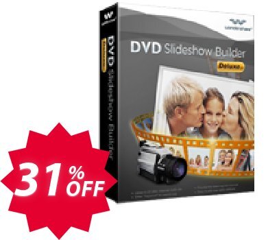 Wondershare DVD Slideshow Builder Standard for WINDOWS Coupon code 31% discount 