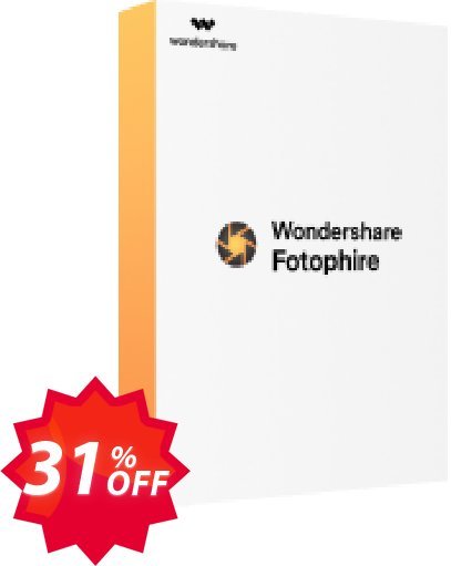 Wondershare Fotophire Toolkit Lifetime Plan Coupon code 31% discount 