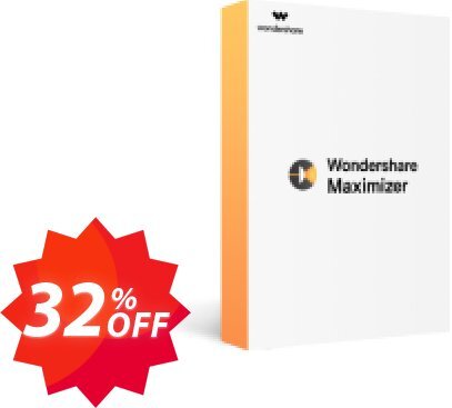 Wondershare Fotophire Maximizer Coupon code 32% discount 