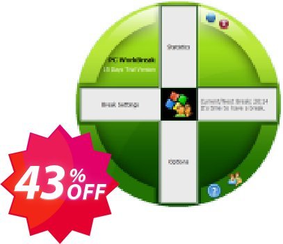 PC WorkBreak Single Plan Coupon code 43% discount 