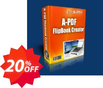 A-PDF Word To Flipbook Coupon code 20% discount 
