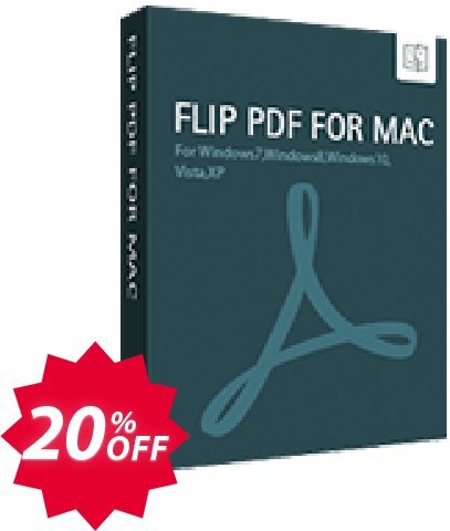 Flip PDF for MAC Coupon code 20% discount 
