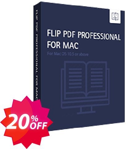 Flip PDF Professional for MAC Coupon code 20% discount 