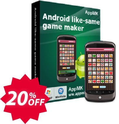 Android link-same game maker Coupon code 20% discount 