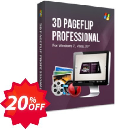 3DPageFlip Professional MAC Coupon code 20% discount 