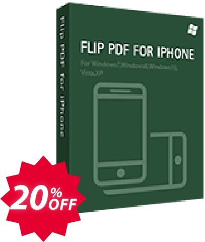 Flip PDF for iPhone Coupon code 20% discount 
