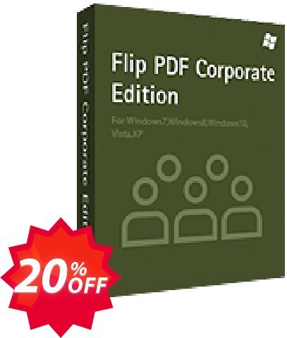 Flip PDF Corporate Edition Coupon code 20% discount 