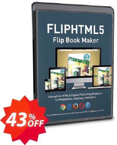 FlipHTML5 Platinum Coupon code 43% discount 