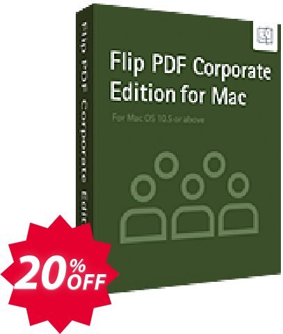 Flip PDF Corporate Edition for MAC Coupon code 20% discount 