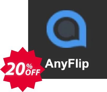 AnyFlip PLATINUM Coupon code 20% discount 