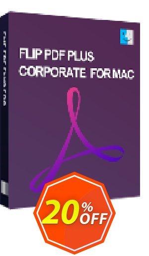 Flip PDF Plus Corporate for MAC, 5 Seats  Coupon code 20% discount 