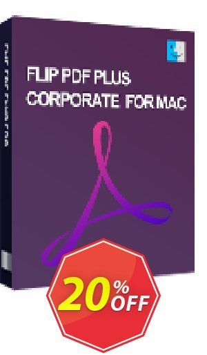 Flip PDF Plus Corporate for MAC, 7 Seats  Coupon code 20% discount 