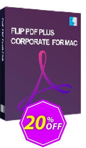 Flip PDF Plus Corporate for MAC, 8 Seats  Coupon code 20% discount 
