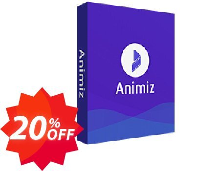 Animiz Standard Coupon code 20% discount 