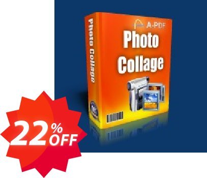 A-PDF Photo Collage Builder Coupon code 22% discount 