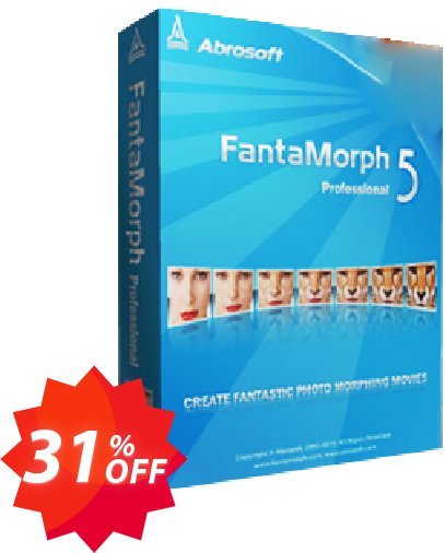 Abrosoft FantaMorph Pro for WINDOWS Coupon code 31% discount 