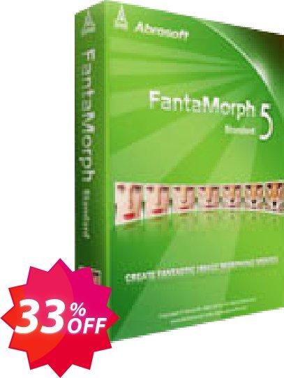 Abrosoft FantaMorph Standard Coupon code 33% discount 