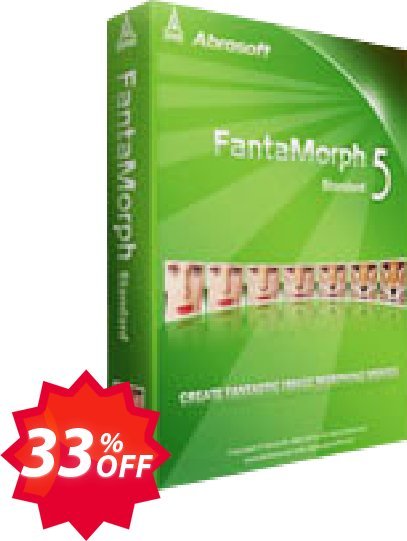 Abrosoft FantaMorph Standard for MAC Coupon code 33% discount 
