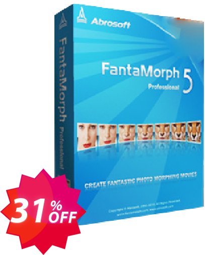 Abrosoft FantaMorph Pro for MAC Coupon code 31% discount 