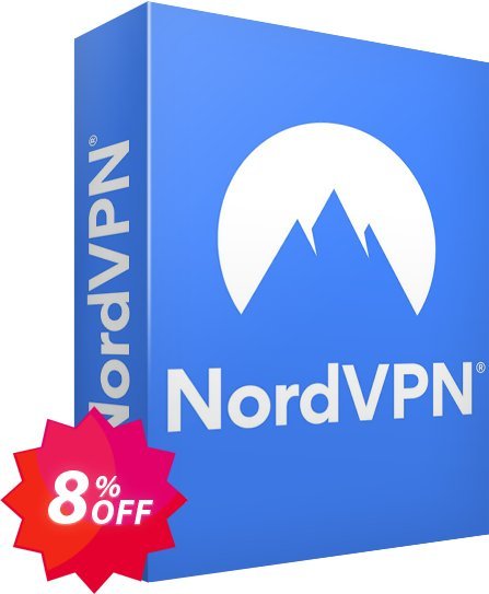 NordVPN 1-month plan Coupon code 8% discount 