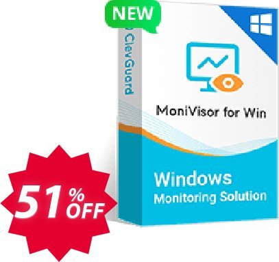 MoniVisor for WINDOWS, Monthly Plan  Coupon code 51% discount 