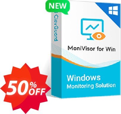 MoniVisor for WINDOWS, Yearly Plan  Coupon code 50% discount 