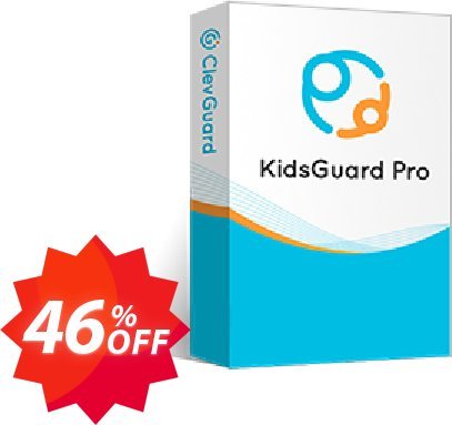 KidsGuard Pro for iOS/Android, 1-month plan  Coupon code 46% discount 