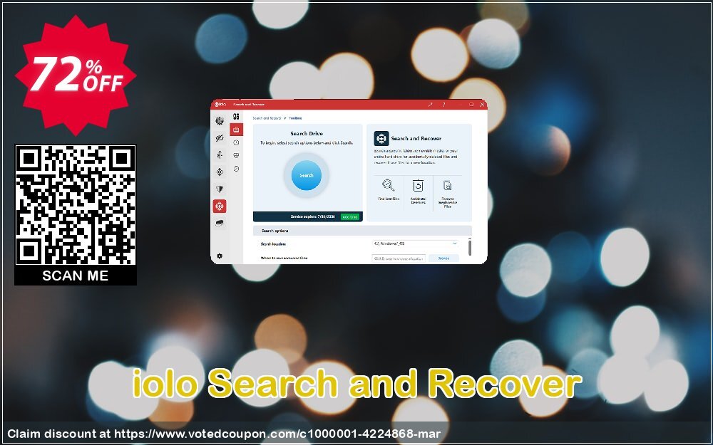 iolo Search and Recover Coupon, discount 70% OFF iolo Search and Recover, verified. Promotion: Impressive sales code of iolo Search and Recover, tested & approved