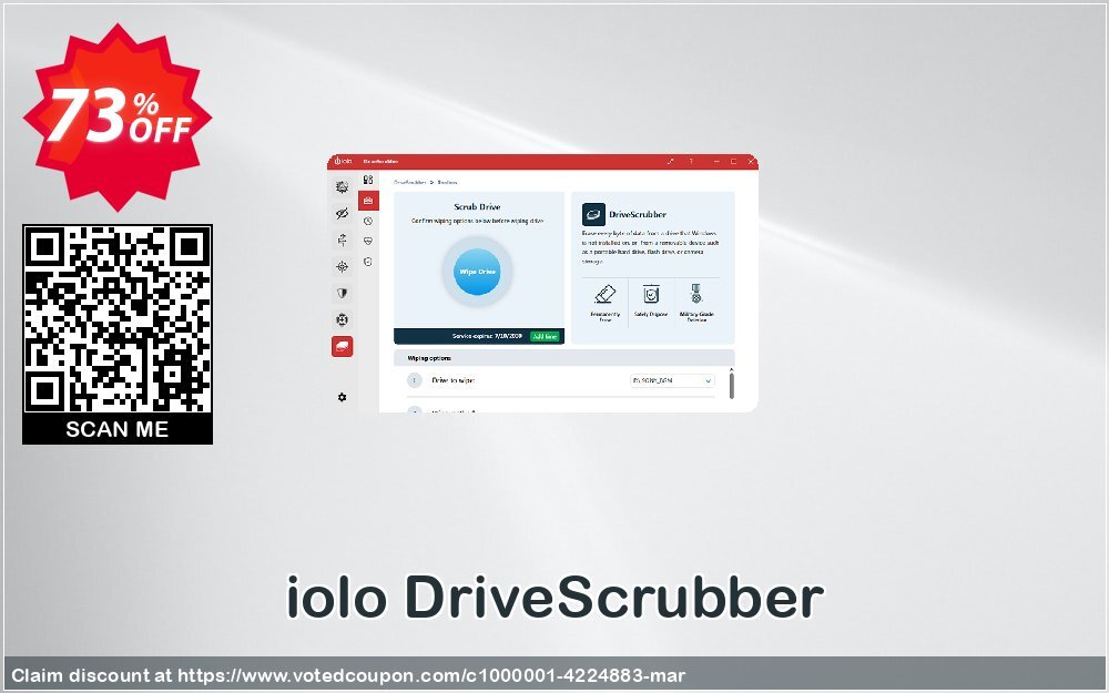 iolo DriveScrubber Coupon Code May 2024, 73% OFF - VotedCoupon