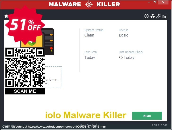 iolo Malware Killer Coupon, discount Phoenix 360 has been integrated into the System Mechanic family. Promotion: 