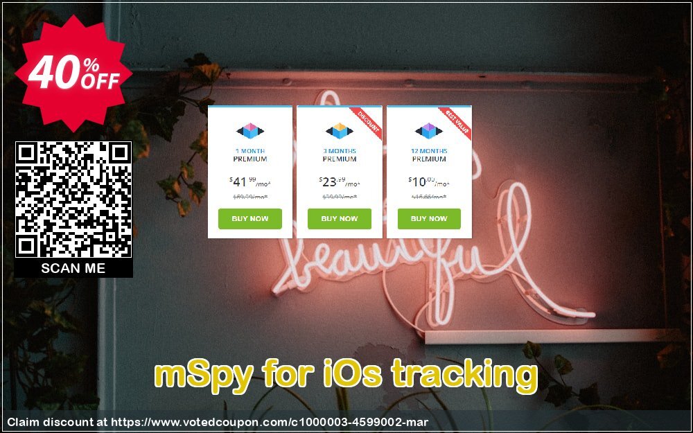 mSpy for iOs tracking Coupon, discount 40% OFF mSpy for iOs tracking, verified. Promotion: Fearsome offer code of mSpy for iOs tracking, tested & approved