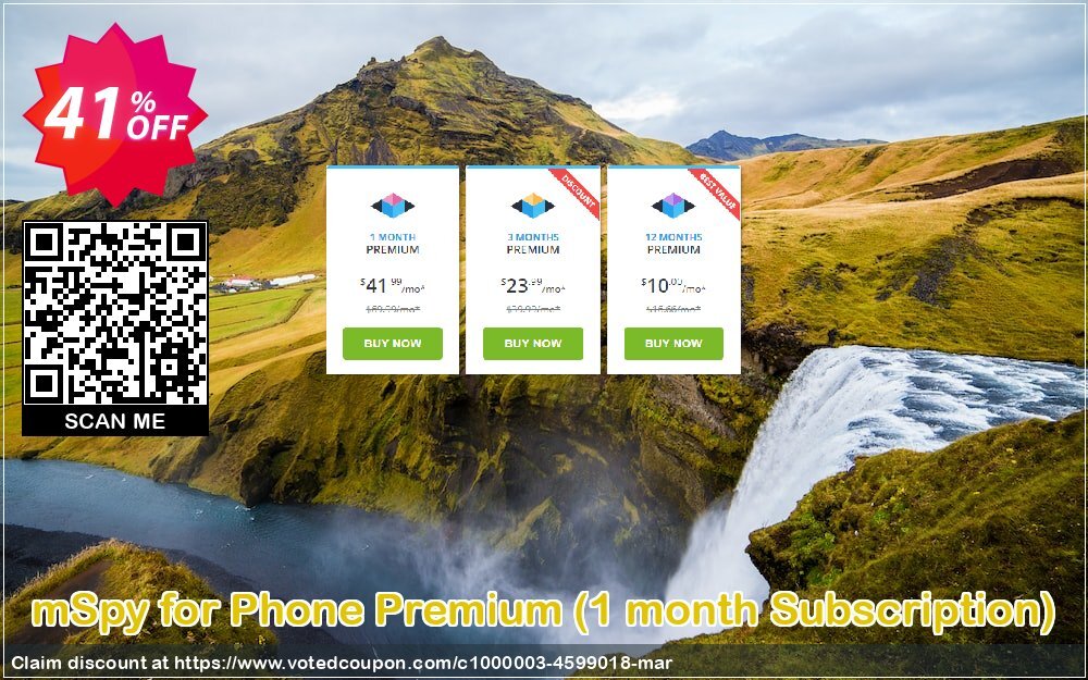 mSpy for Phone Premium, Monthly Subscription  Coupon Code Apr 2024, 41% OFF - VotedCoupon