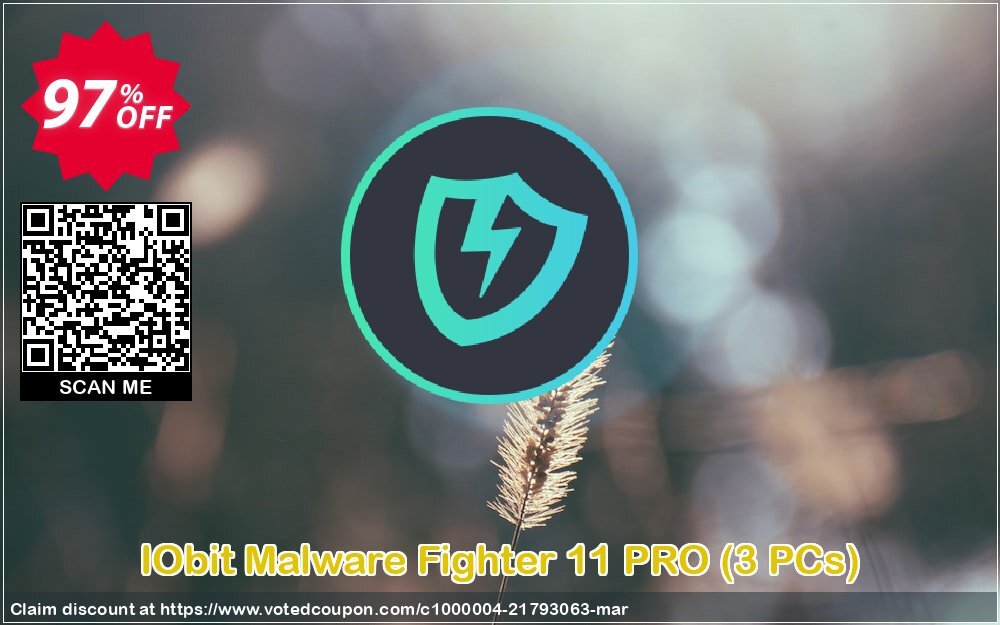 IObit Malware Fighter 11 PRO, 3 PCs  Coupon Code May 2024, 97% OFF - VotedCoupon