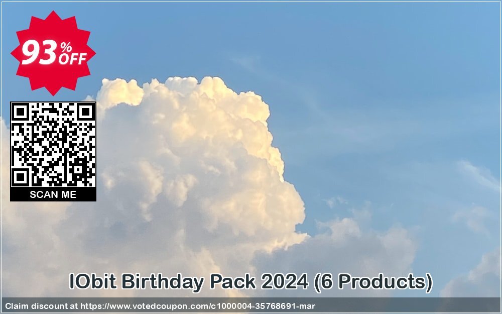 IObit Birthday Pack 2022, 6 Products  Coupon Code Apr 2024, 93% OFF - VotedCoupon