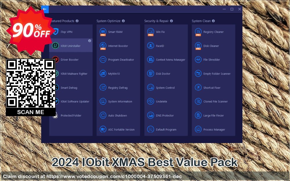 2021 IObit XMAS Best Value Pack Coupon Code Apr 2024, 90% OFF - VotedCoupon