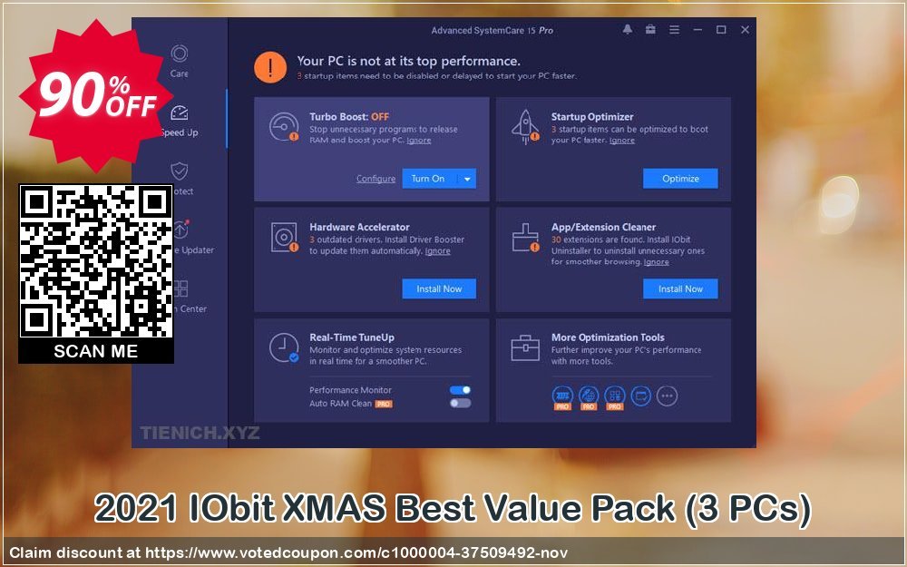 2021 IObit XMAS Best Value Pack, 3 PCs  Coupon Code Jun 2023, 90% OFF - VotedCoupon